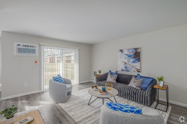 2HAB, 1BA - 840SF - Sala de estar