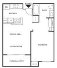 1BR/1BA