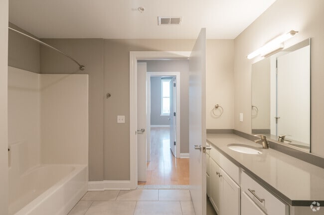 1BR/1BA - Typical Bathroom