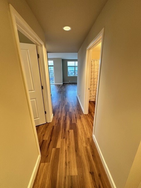 Hallway to Living Space - Peninsula Apartments