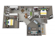 2 Bedroom 2 Bathroom