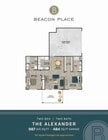 Alexander - two bedroom two bath with a two car garage