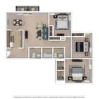 Toftrees Parkgate 3BD 1.5Bath 1081sqft