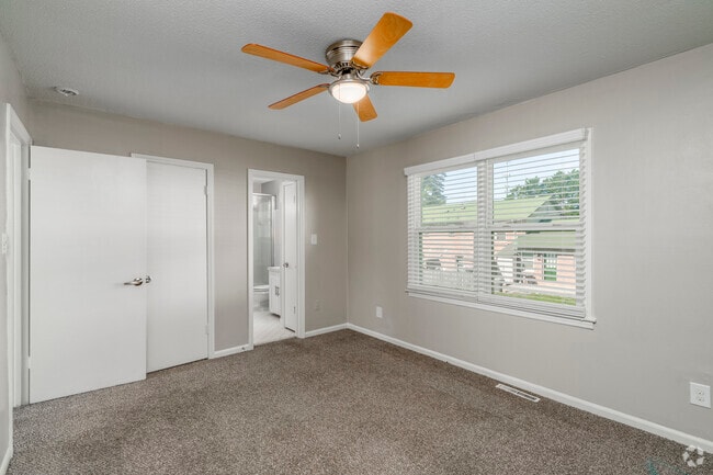 Linville Falls (Townhouse Style) 3BR, 1.5BA - 1,320SF - Primary Bedroom