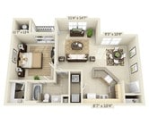 1BR/1BA