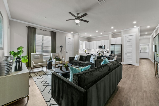 Sala de estar - Mansions of McKinney