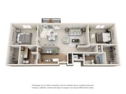 2 Bedroom 2 Bathroom