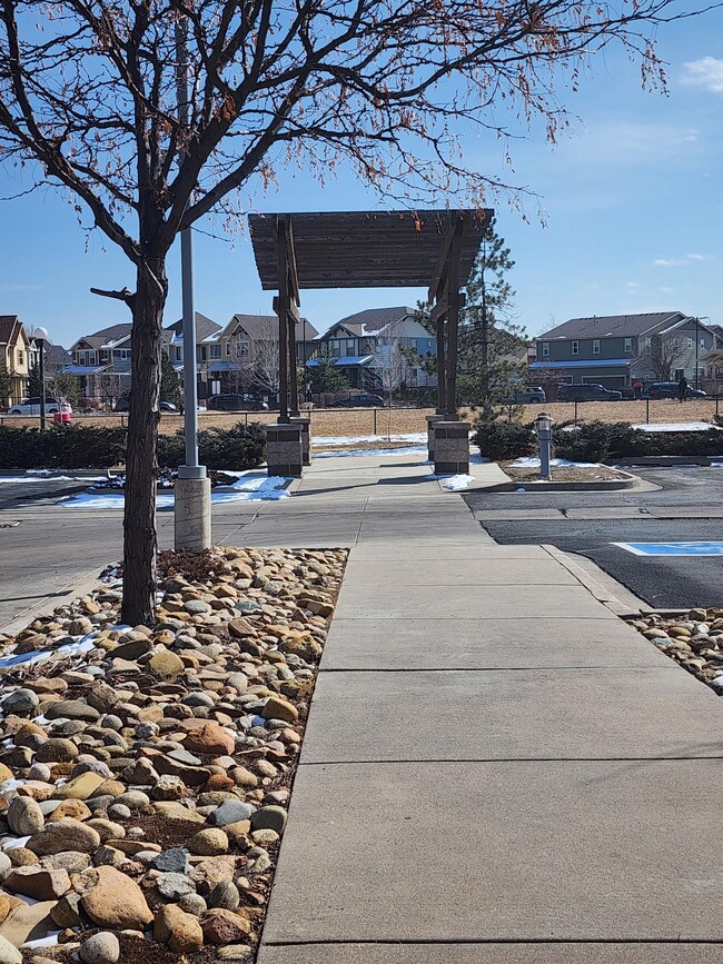 Walkway to dog park