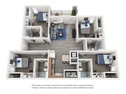 Cyan 4 bed - 4 bath