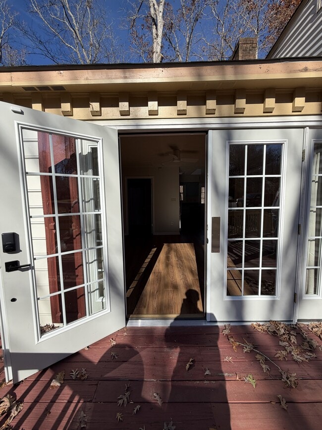 Front door off deck - 2721 Linden Ln Unit Home