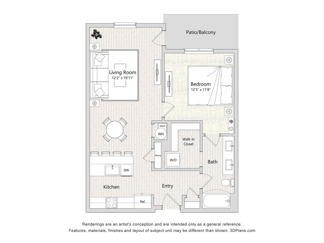 Un dormitorio - A3 - A3