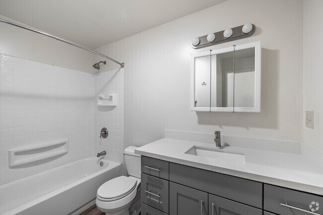 1BR, 1BA - 720SF - Bathroom