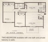 2BR/1BA