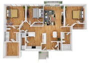 3 Bedroom | 2 Bath | 1276 SF