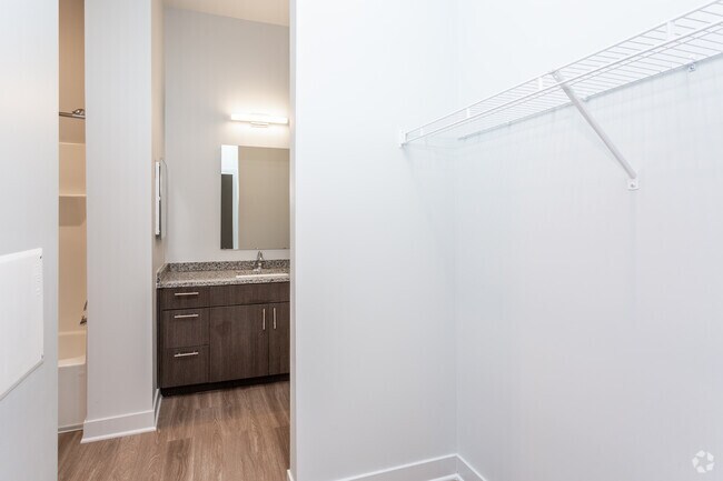 2BR Palmer - Master Closet & Bathroom