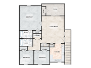 Three Bedroom Floorplan