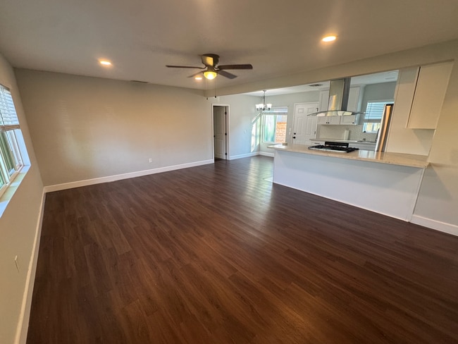 living room from front door - 8043 Roy St