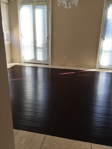 Master Bedroom floor