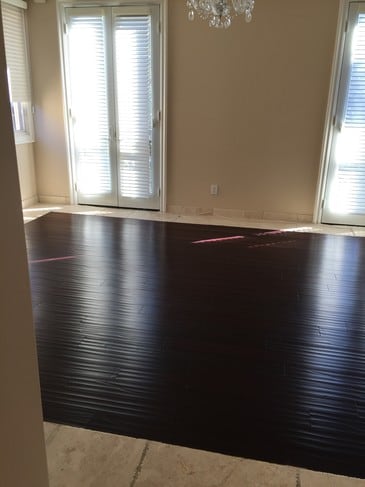 Master Bedroom floor - 11952 Montana Ave Unit 303