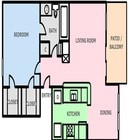 1BR/1BA