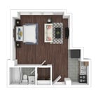 Studio Floor Visual With Furniture