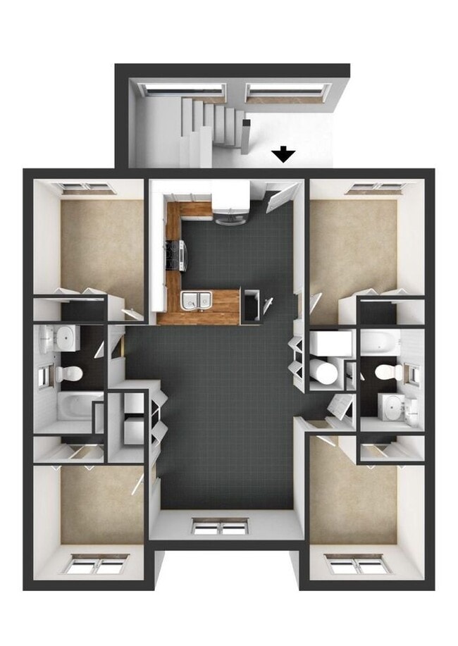 Photo - $2,695 |ROOMATE WANTED| 4 Bedroom, 2 Bathroom 2nd Floor Condo | Available for a January 5th, 2026...