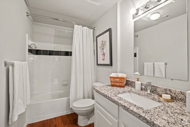 2BR, 2BA - 960SF - Second Bathroom