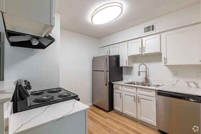 2 habitaciones, 2 baños, 1012 pies cuadrados, cocina