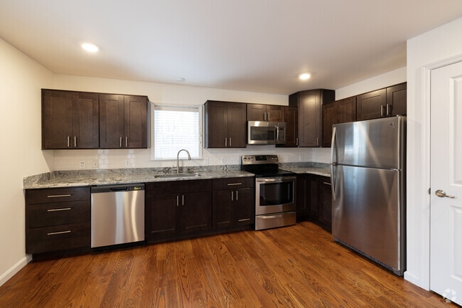2BR with Den, 1BA - 1,100SF - Kitchen