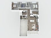 3 Bed / 2 Bath