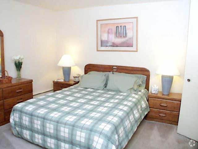 First Bedroom - Kings Court Apartments