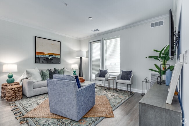 2BR, 2BA - 1115SF - Living Room