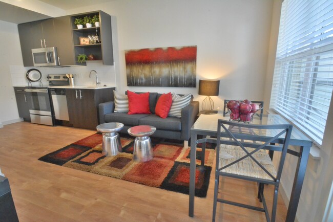 The Alexander, 1 Bedroom, Galley - Living Room.JPG - The Alexander