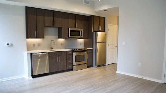 Kitchen with Stainless Steel Appliances