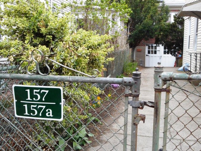 gate at sidewalk - 157 Hamilton St Apartment Unit 157a