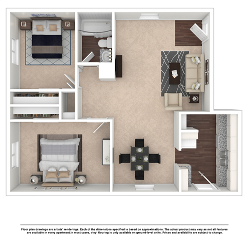 Floor Plan - PLAN B2 (W/D CONN)