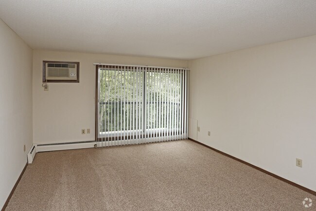 Two Bedroom - Living Room - Hidden Valley Apartments