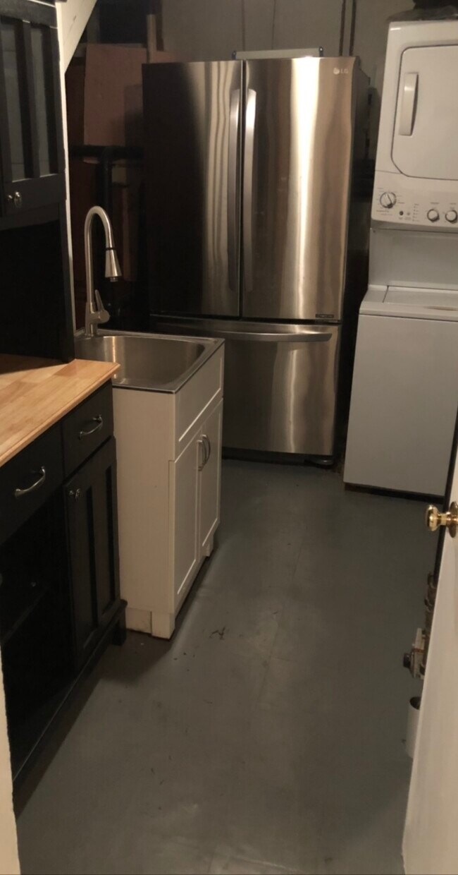 Utility room w/ washer and dryer in unit - 233 W Washington Ave Unit 2 BdRm Pearl River NY Apt