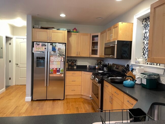 Kitchen - brand new GE Profile Appliances - 11 Oakland St