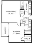 One Bedroom/One Bath
