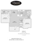 Hepburn - 2 Bedroom 1 Bath