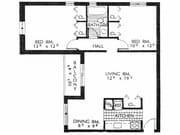 2BR/1BA