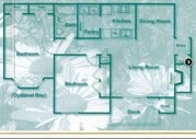 2BR/1BA
