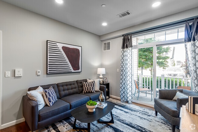1BR, 1BA - Indigo - Living Room