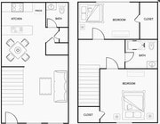 2BR/1.5BA