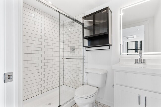 Continental-Bathroom - The Continental Towers at Vermont Place