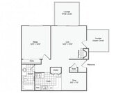 Maclellan | 803 Square Foot One Bedroom