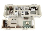 One Bedroom Den A1AD