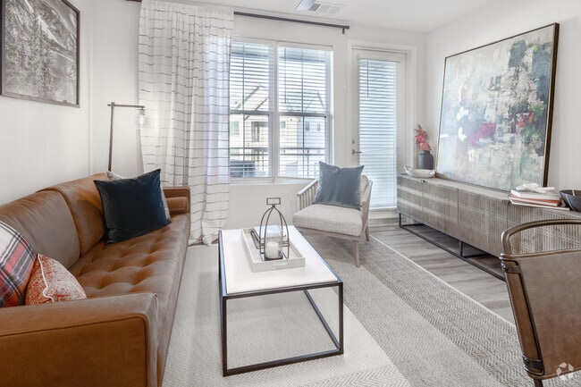 1BR, 1BA - 852SF - Living Room - Arden Karl's Farm