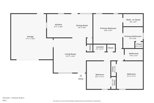 Photo - Cozy Home in Thomson,	GA